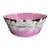 Vintage Pink Splash Luster Cache Pot For Sale