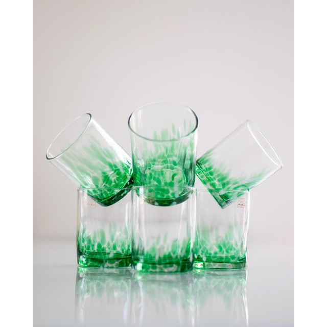 Italian Glasses by Mariana Iskra for Ribes Studio, 2010, Set of 6 For Sale - Image 7 of 14