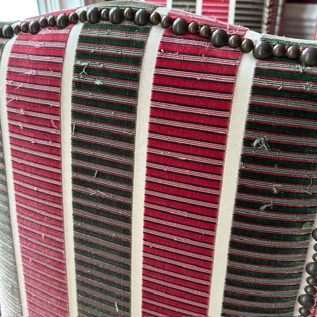 English Set of 9 Edward Ferrell Dining Chairs For Sale - Image 3 of 10