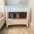 Modern History Concave Two Drawer Nightstand-two available Beautifully simple nightstands with both closed and open...