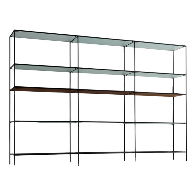 Danish Abstracta Shelving Unit in Teak by Poul Cadovius for Cado, 1960 For Sale