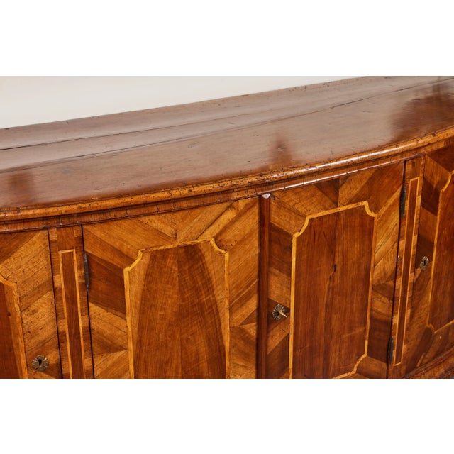 Mid 19th Century Mid 19th Century, Bow Front Buffet For Sale - Image 5 of 8