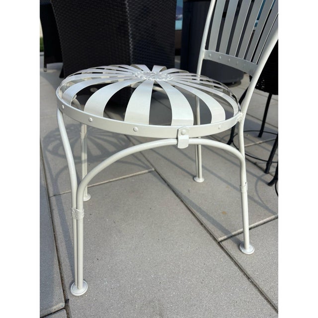Francois Carre 1950's Francois Carre Garden Patio Chair For Sale - Image 4 of 12