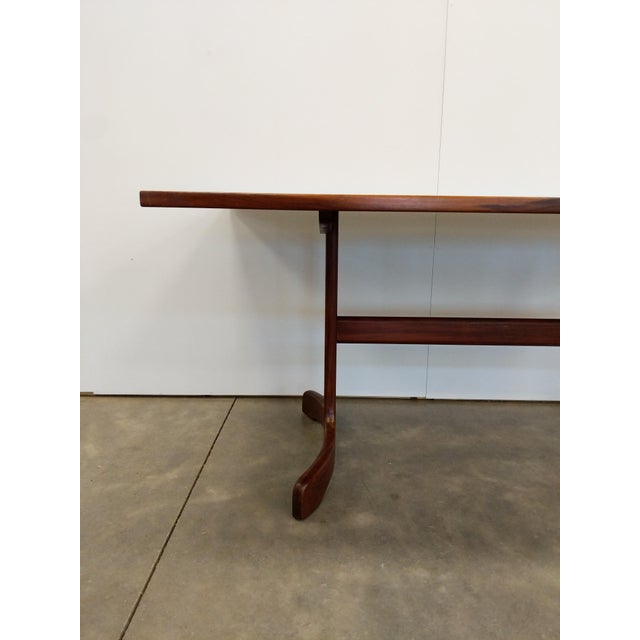 1960s Vintage Mid Century Modern Teak Dining Table Attributed to G Plan For Sale - Image 5 of 9