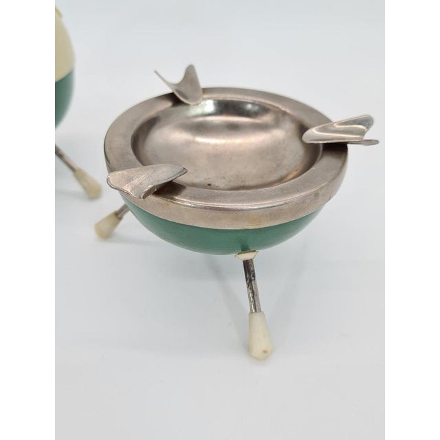 Modernist Smoker's Set, Germany / Czechoslovakia, 1950s, Set of 3 For Sale - Image 6 of 12