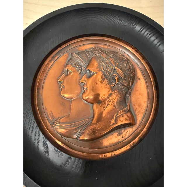 Mid 19th Century Bernard Andrieu Medal of Napoleon & Josephine For Sale - Image 5 of 12