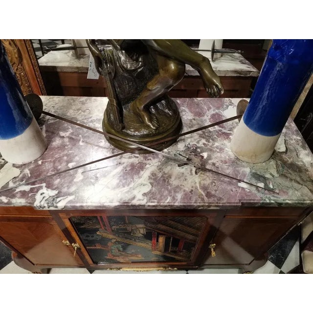 Chest of Drawers with Arched Legs by Klein for Maison Jansen For Sale - Image 10 of 13