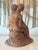 20th Century Embracing Lovers Clay Modeled Signed Sculpture For Sale - Image 4 of 7