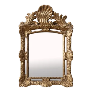 Louis XIV Paraclose Giltwood Mirror, C.1700