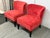 Textile World Market Quincy Slipper Chairs, Pair For Sale - Image 7 of 12