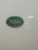 Vintage 1950s Balboa White Venetian Glass Lamp Original Metal Tag For Sale In Miami - Image 6 of 8