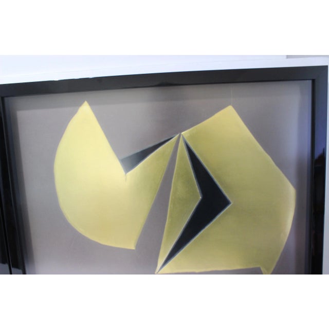 Sica Mixed Media Foil Collage Edition 19/50 - a Set of 2 For Sale - Image 9 of 13