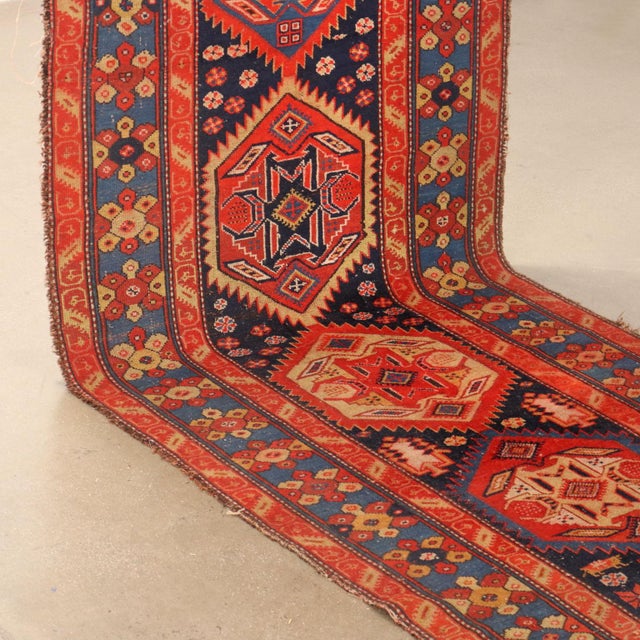 Middle Eastern Sarab Rug in Wool For Sale - Image 3 of 15
