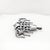 Bjørn S. Østern David Andersen Modernist Sterling Silver Longship Brooch/Pendant For Sale - Image 13 of 15