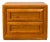 1980s Thomasville Oak Two-Drawer Nightstand or End Table For Sale