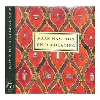 "Mark Hampton on Decoration" 1989 Hampton, Mark For Sale
