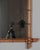 1900 - 1909 French Faux Bamboo Cherry Wood Mirror 27.5" X 37.5" For Sale - Image 5 of 6