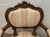20th-Century Rocaille Walnut Armchairs, Set of 2 For Sale - Image 6 of 11