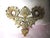Vintage French Fleur De Lis Gold & Verdigris Wall Plaques For Sale - Image 4 of 8