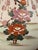 Vintage Japanese Export Moon Flask Vase With Pheasant and Peonies For Sale - Image 6 of 10