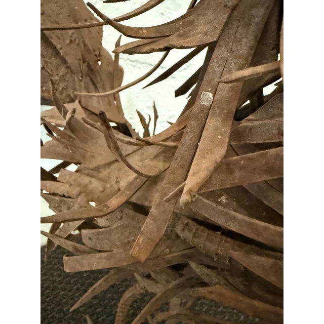 1970s Abstract Expressionist Welded Steel Rooster Sculpture For Sale - Image 5 of 8