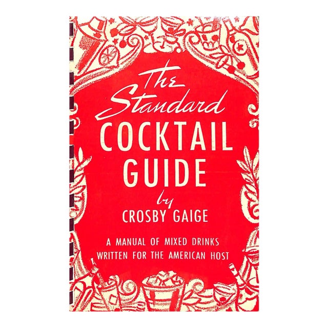 "The Standard Cocktail Guide" Book For Sale