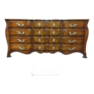Vintage French Provincial Dresser, 16 Drawer Dresser For Sale