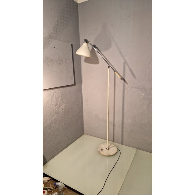 1960s Chromed Brass Floor Lamp from Stilux Milano, 1960s For Sale - Image 5 of 14