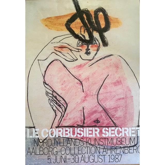 Secret Poster in the style of Le Corbusier, 2020 For Sale - Image 9 of 9