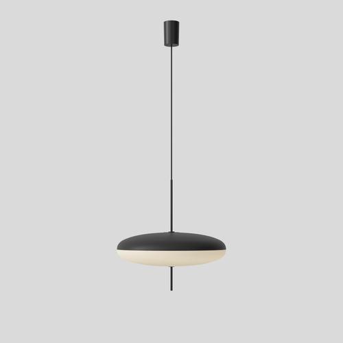 Black Model 2065 Lamp with Black and White Diffuser by Gino Sarfatti for Astep For Sale - Image 8 of 18