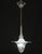 Elegant Art Decò Murano Glass Lantern by Barovier E Toso Pendant Light, 1950 For Sale - Image 4 of 17