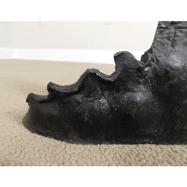 Vintage Ornamental Iron Light House For Sale - Image 10 of 13