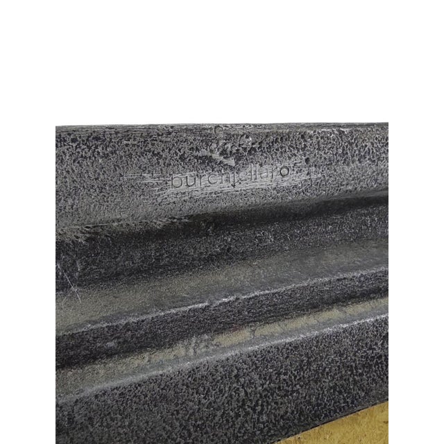 Metal Vintage Italian Wall Mirror by Lorenzo Burchiellaro, 1960s For Sale - Image 7 of 11