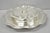 Vintage Sheffield Round Scalloped Silver Plated Covered Divided Serving Dish. Circa Mid 20th Century. Measurements: 5" H x...