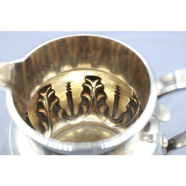 1888 Sterling Silver Milk Jug Retailed by Mappin Bros For Sale In Raleigh - Image 6 of 8