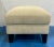 2020s Light Beige Modern Chenille Chair and Ottoman Set For Sale - Image 5 of 8