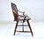 Vintage Hale of Vermont Windsor Spindle Back Prosper's Bench or Settee For Sale - Image 4 of 13