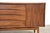 1960s Refinished Walnut Sliding Door Dresser For Sale - Image 9 of 9