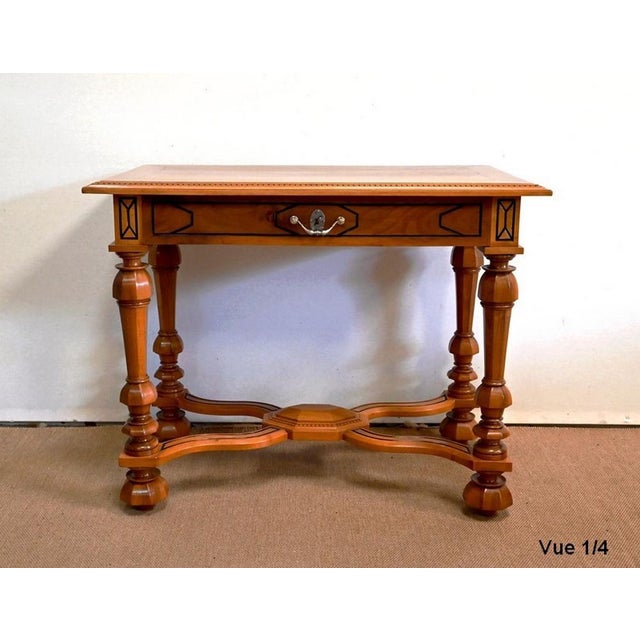 Louis XIV Walnut Table, Late 19th Century For Sale - Image 17 of 18