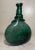 18th Century Antique 18th Century Hand Blown Middle Eastern Green Saddle Flask Bottle Jar For Sale - Image 5 of 13