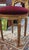 1920s Antique French Gilt Wood Vanity Chair For Sale - Image 5 of 10
