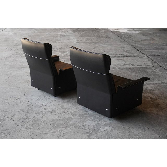 Animal Skin RZ 62 High-Back 620 Lounge Chairs by Dieter Rams, Germany, 1990s, Set of 2 For Sale - Image 7 of 9