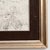 1980s France Brown Wood Drawing For Sale - Image 15 of 15