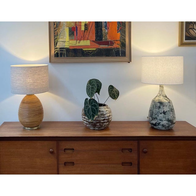 1950s French Ceramic Vase by Alexandre Kostanda, 1950s For Sale - Image 5 of 18