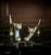 Vintage Mid-Century Brass Stretching Cats Pair For Sale - Image 4 of 7