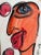 Abstract Expressionism 1987 Peter Keil Abstract Portrait Painting For Sale - Image 3 of 5