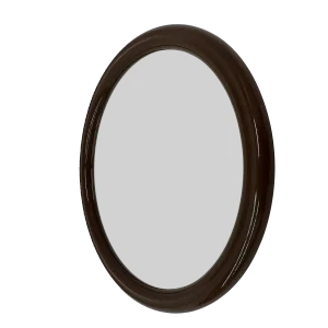 Vintage Space Age Plastic Wall Mirror from Tiger Plastics Holland, 1970s