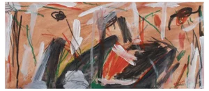 Erez Yardeni, Untitled Abstract Composition, 2010, Mixed Media, Framed