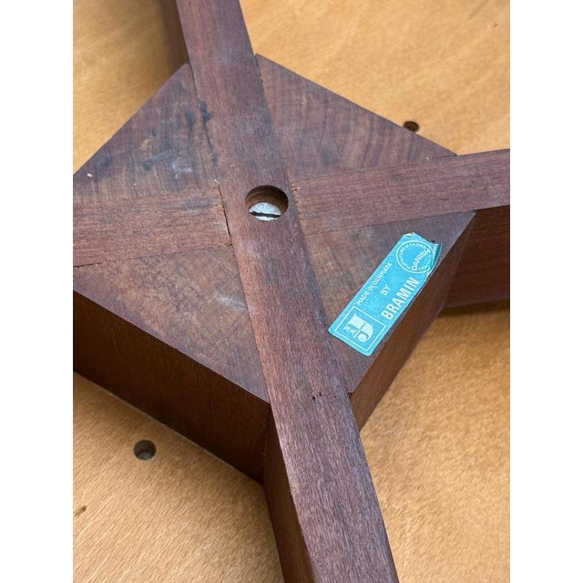 Vintage Danish Dining Chairs in Teak and Black Leather by H.W. Klein for Bramin, Denmark, 1960s, Set of 4 For Sale - Image 13 of 16