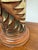 Mid 20th Century Mabro Lamp Company Carved Flower Table Lamp, Medium For Sale - Image 9 of 12